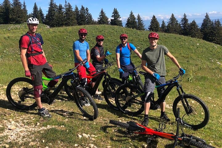 3-hour electric mountain bike outing in the Semnoz