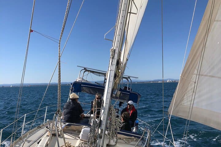 Under sail month of March