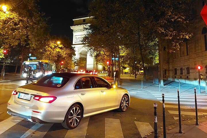 The Arc de Triomphe