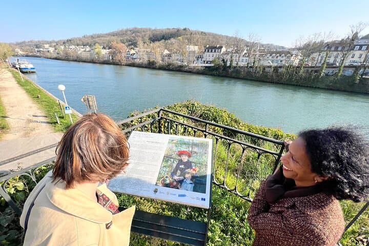 Discovering the art of Renoir, Monet, Pissarro, Sisley etc where they actually painted instead of inside a busy museum!