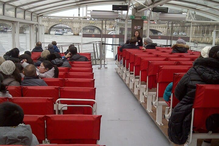 Paris with Saint Germain des pres,Galeries Lafayette,Lunch cruise & Moulin Rouge
