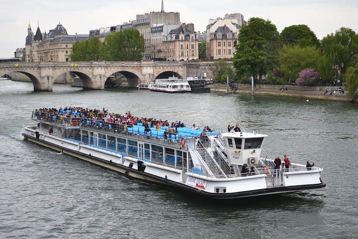 Paris with Saint Germain des pres,Galeries Lafayette,Lunch cruise & Moulin Rouge