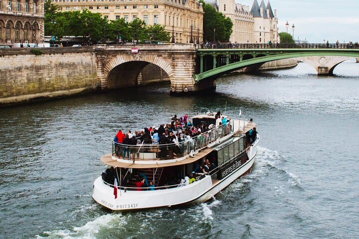Paris with Saint Germain des pres,Galeries Lafayette,Lunch cruise & Moulin Rouge