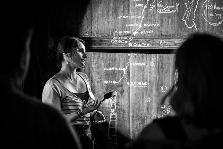 Immersive-tasting winery visit and gourmet wine (tea time).