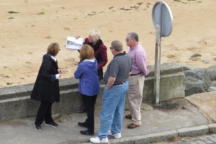 Guiding on the DDay beaches