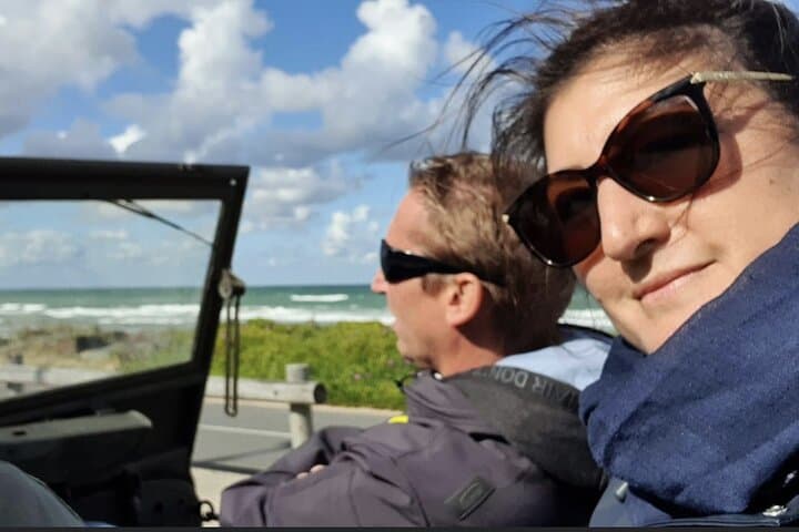 WW2 Jeep or Dodge truck tour of the Omaha Beach site