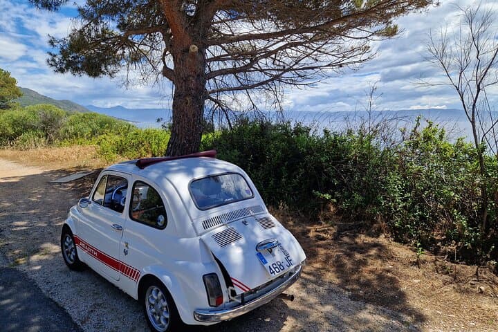 Sanguinaires Islands in Fiat 500 and Aperitif Private Circuit