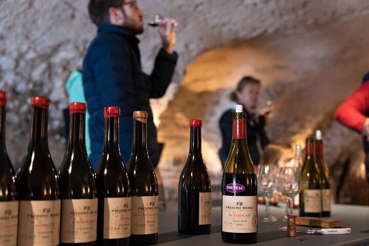 Tasting at the winegrowers