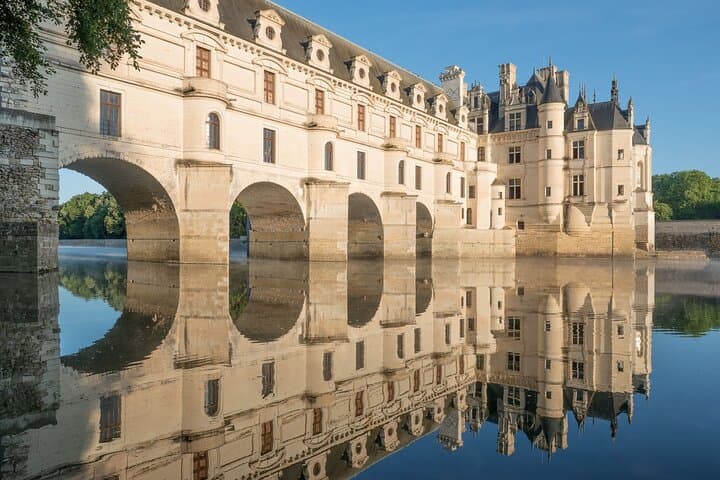 Chenonceau Castle on Cher River