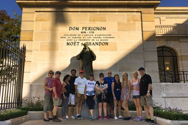 Monk Dom Perignon guides us!