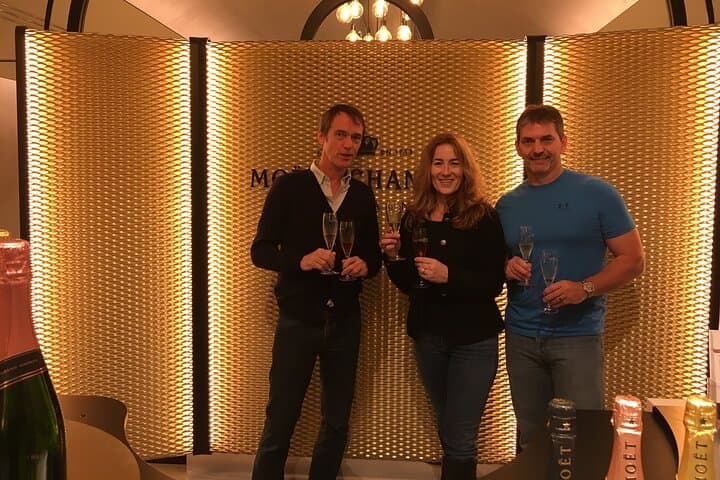 Classy Moet & Chandon tours.