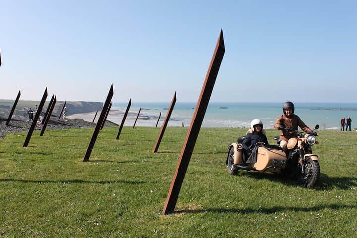Normandy WWII Private Half-day Sidecar Tour From Bayeux