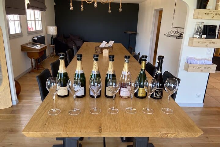 Experience Masterclass 5 Champagnes in Cramant