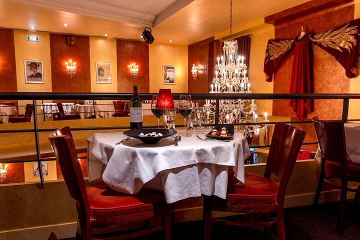 Table on Mezzanine (balcony)