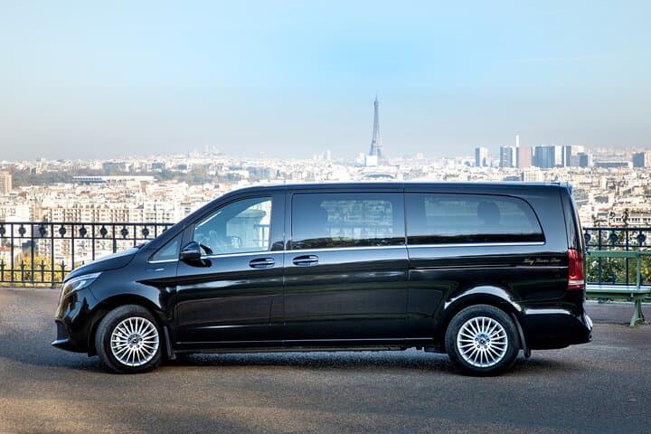 100% electric Mercedes EQV van up to 7 seats