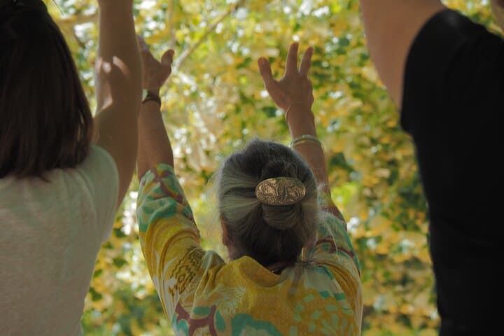 The essence of Qi, outdoor Qi gong class