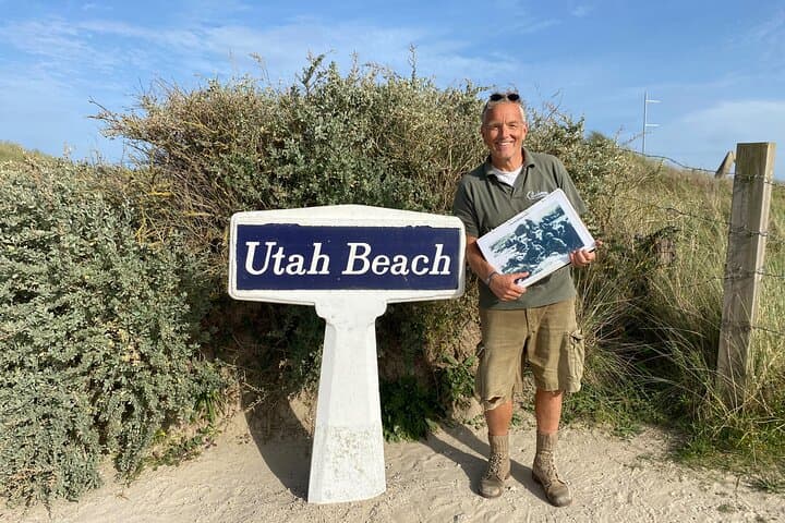 Utah Beach, on June 6 1944 landed here 23.000 American Infantrymen plus their vehicles and equipment