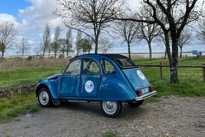 Bordeaux : Private city tour in a 2CV with wine testing - 3h
