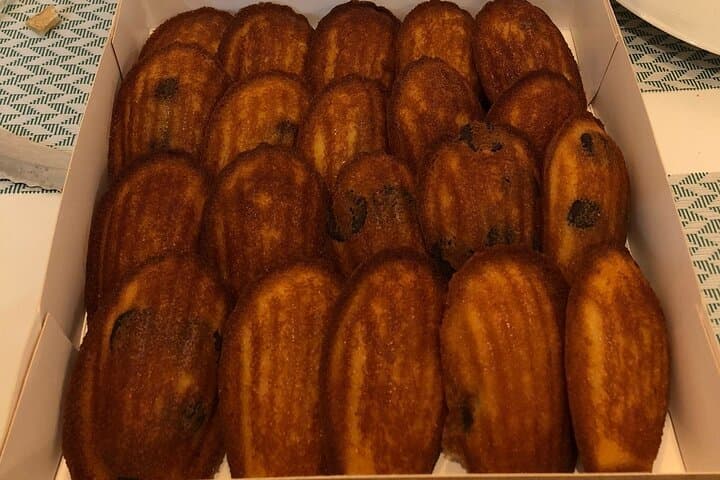 An assortment of madeleines