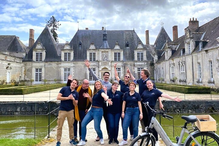 Loire Valley Ebike Tour to Chambord FROM TOURS
