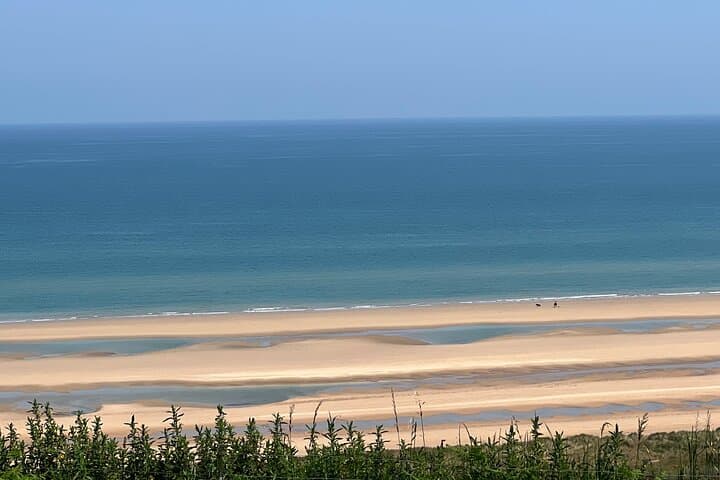D-Day Omaha Beach sector - Small group from Caen aboard a Van