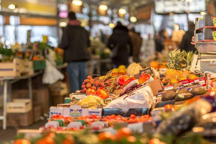 Provencal market of Antibes (morning)