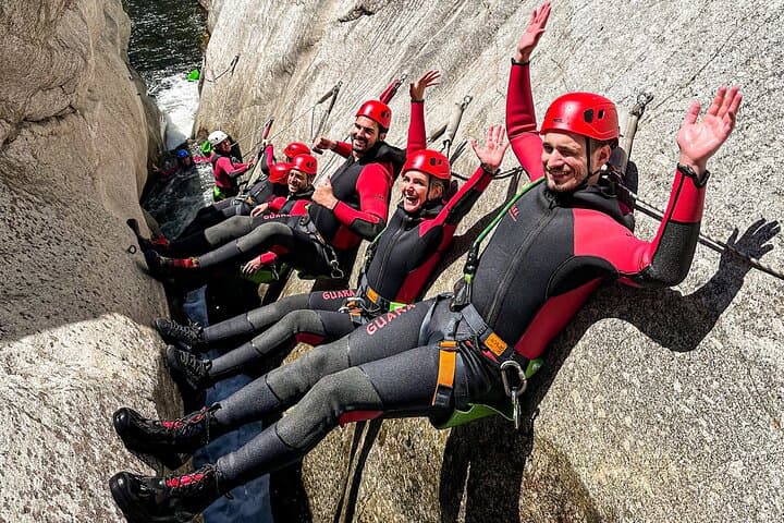 Haut Chassezac, Canyoning Sports Day in Ardèche
