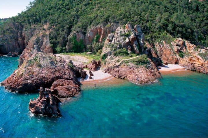 Boat trip without a license in the Esterel reserve