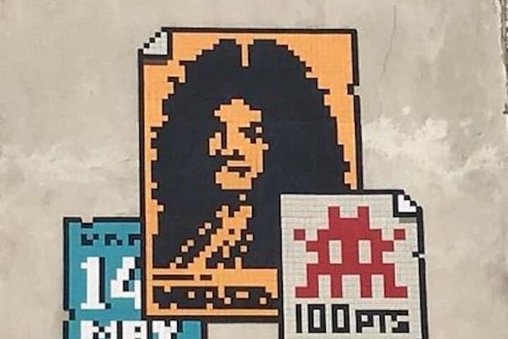 Louis XIV as Invaders. 100 points
Louis XIV in Invaders. 100 points