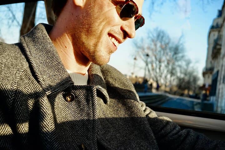 All of Paris Tour in a Vintage Open-Top French Car Citroen DS