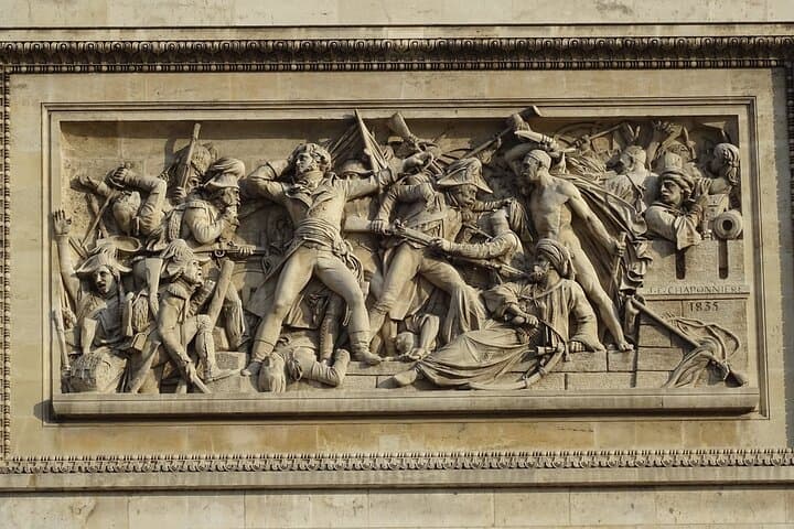 Arc de Triomphe Private Guided Tour with Ticket Included