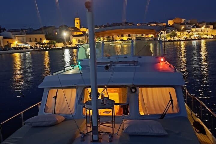Return to the port of Bouzigues
