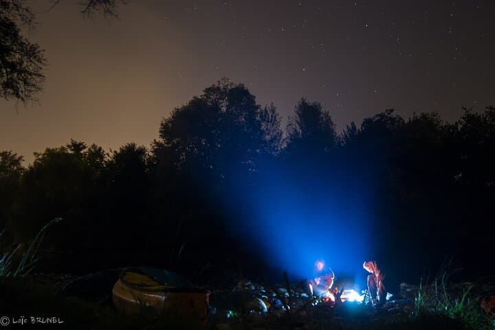 Rafting 40km on the Gave de Pau with bivouac