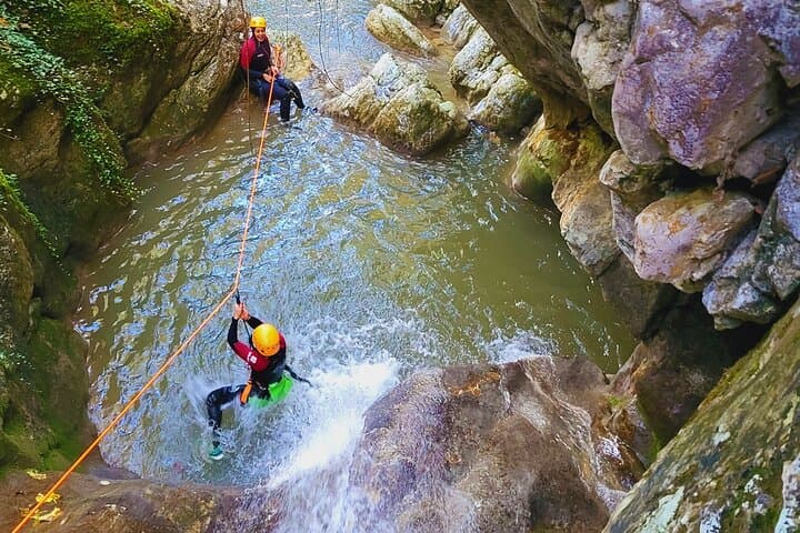 Canyoning Grenoble The Versoud canyon