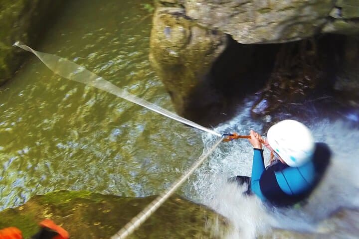 Canyoning Grenoble The Versoud canyon