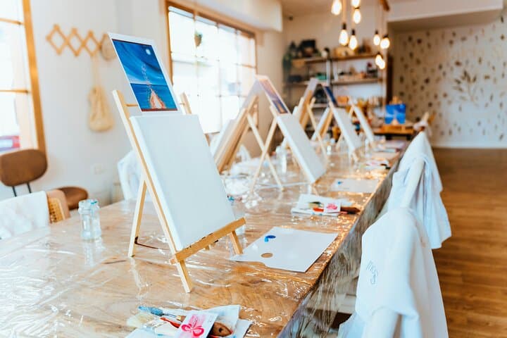 Private Painting Experience with Picnic in Nice