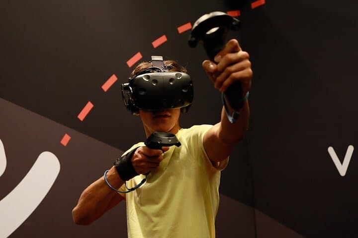 Virtual reality experience in Paris