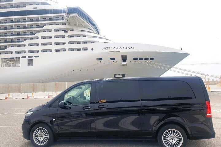 Transfer from the Port to the Airport, Marseille city or AIX TGV