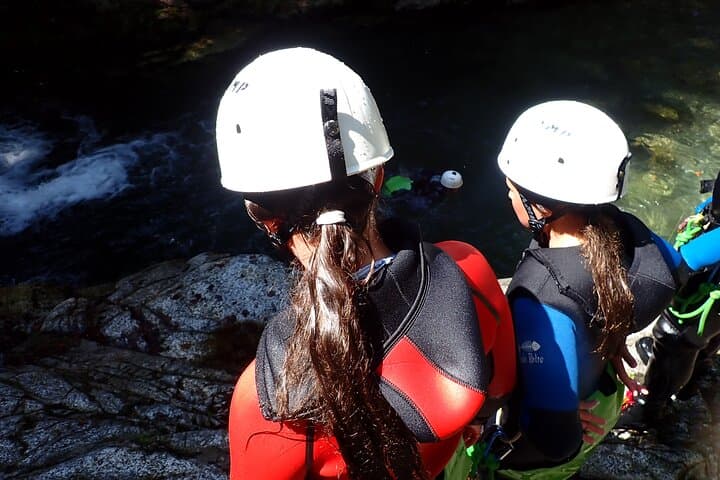 Discovery canyon in the Ossau valley in Gabas (64440)
