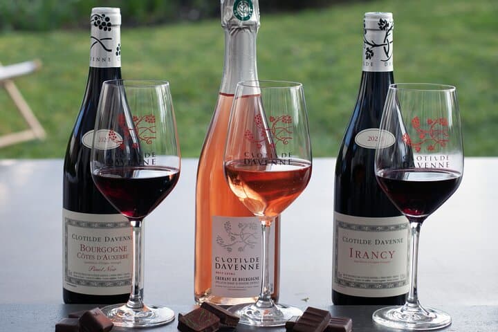 Wine and chocolate pairings in Chablis.