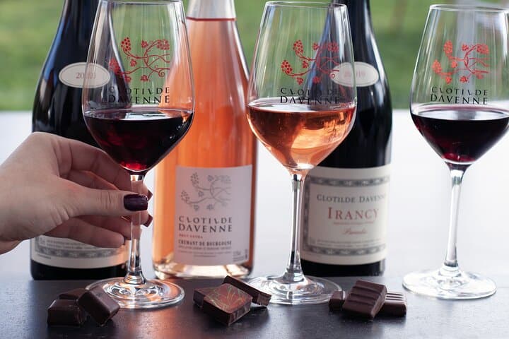 Wine and chocolate pairings in Chablis.