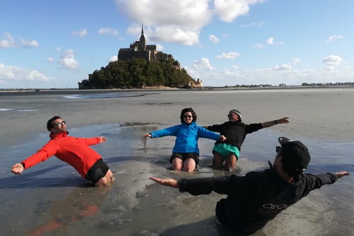 The shifting sands of Mont Saint Michel