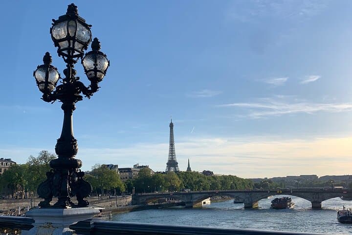 Eiffel Tower from Alexander 3rd bridge