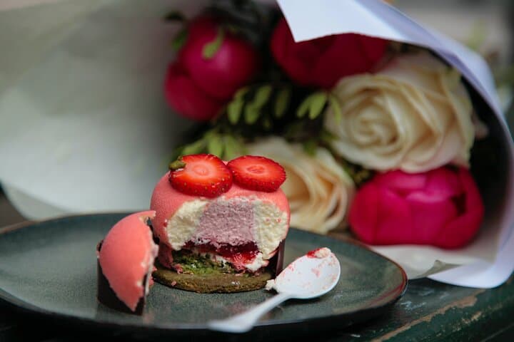Discover the more extravagant French pastries that we don't easily find back home.