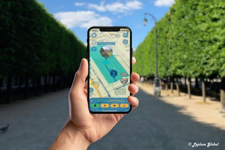 Paris Fashion History GPS App Walking Tour Mobile Game