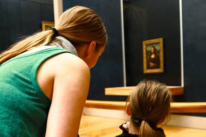 Meet the enigmatic Mona Lisa: skip the lines and admire her timeless smile up close.