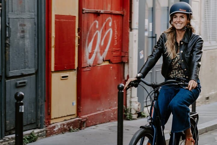 Helmets are provided with the bike rental. Safety is important!
