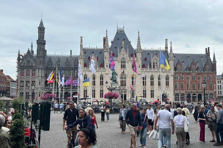 Ghent and Bruges of Belgium Full Day Private Tour from Paris
