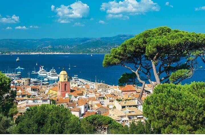Private French Villages and Wine Tasting Tour from St Tropez port