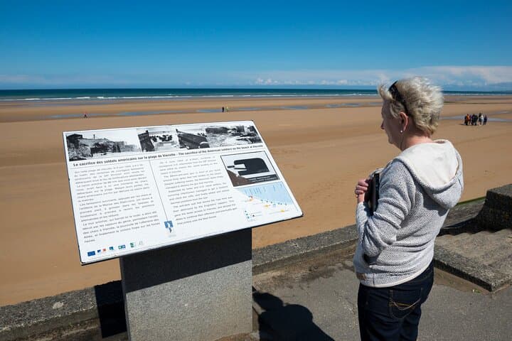 Normandy D-Day Tour with Mont Saint-Michel Day Trip from Paris